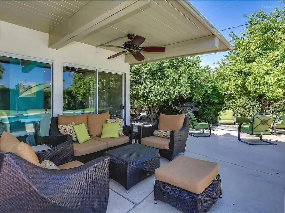 Serene 4 Bed 3 Bath Heated Pool Natural Backyard Heart Of Palm Springs 0*,  Amerikai Egyesült Államok